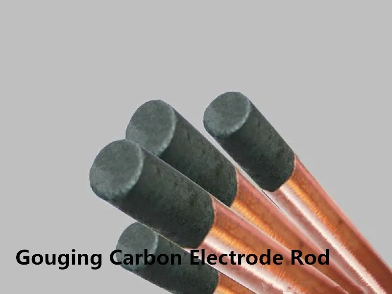 Copper coated carbon electrodes