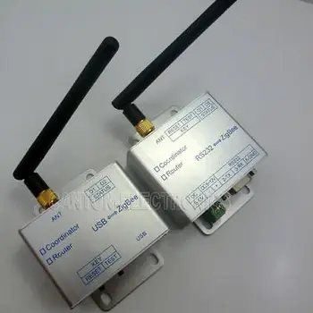 

2.4G 1Km USB to RS232 Wireless Transceiver Network Module TI CC2530 ZigBee UART
