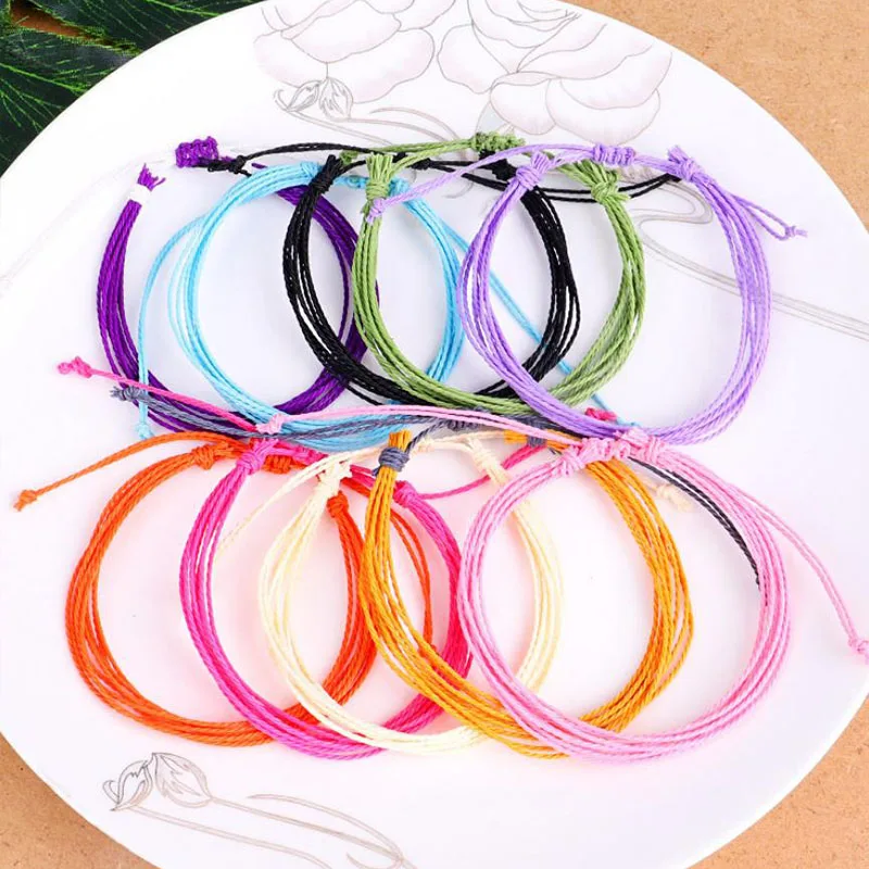 Ybollar модные хиппи панк Богемия пляж серф браслеты для женщин ручной работы