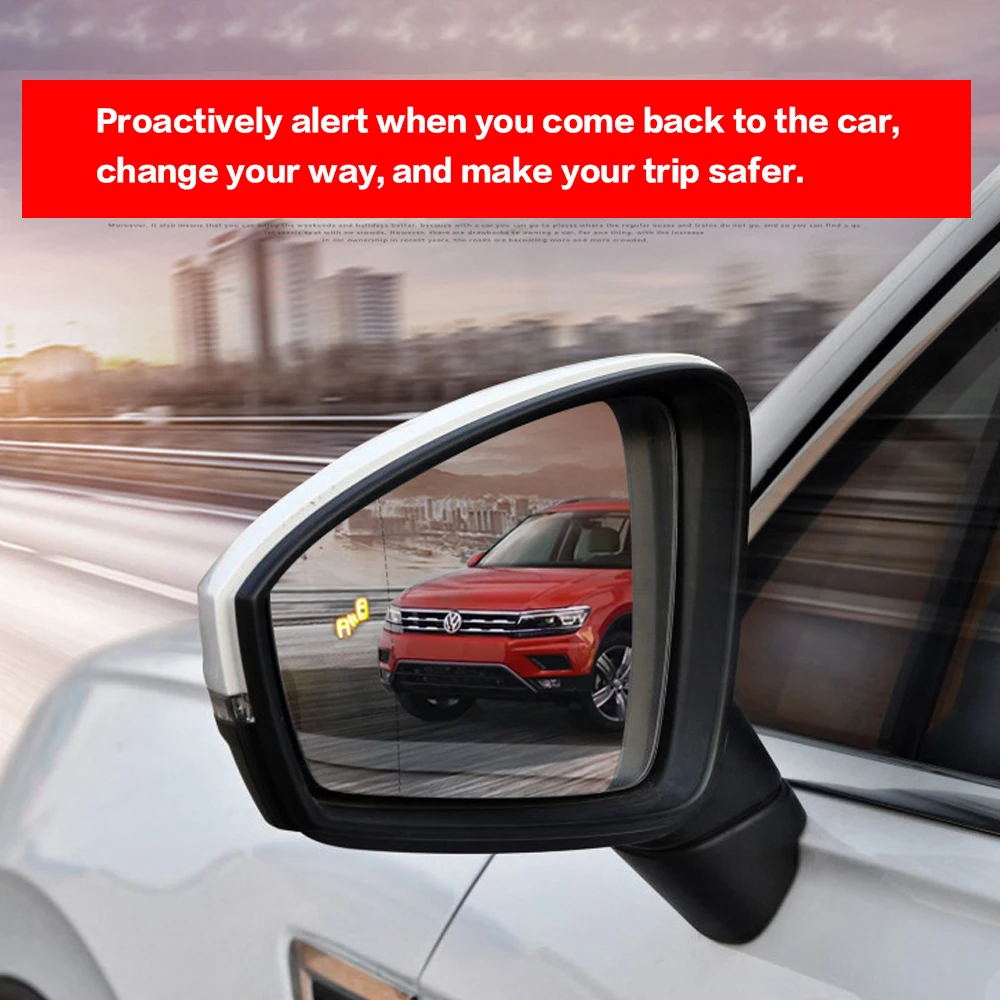 

Smartour BSM BSD car blind spot detection system microwave millimeter wave radar reversing monitoring for Toyota RAV4 2015-2018