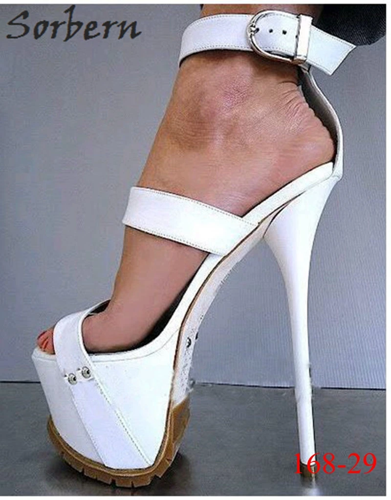 Sorbern/пикантные босоножки на шпильке; летние женские туфли на очень высоком каблуке; размер 44; обувь для ночного клуба; обувь для вечеринок