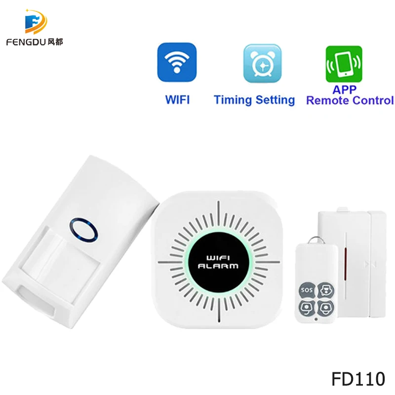 Wireless RF433 PIR Motion Sensor Door Sensor Smart Home Burglar Security Alarm System work with Wifi Alarm Host Home Protection Wireless RF433 PIR Motion Sensor Door Sensor Smart Home Burglar Security Alarm System work with Wifi Alarm Host Home Protection