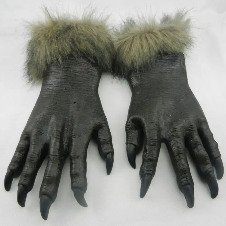 Halloween The Christmas Party Bar Props Gloves Latex Plush Animals