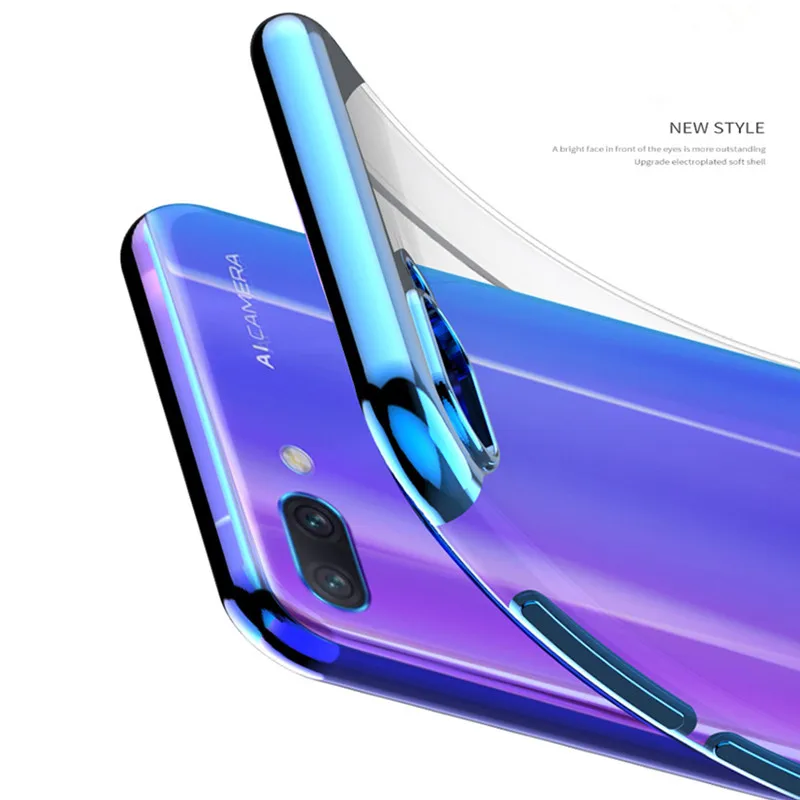 Чехол гальванический позолоченный Мягкий ТПУ силиконовый чехол для huawei V9 V10 mate 10 Pro mate 8 9 10 корпус для huawei P20 Pro P10 P9 Plu