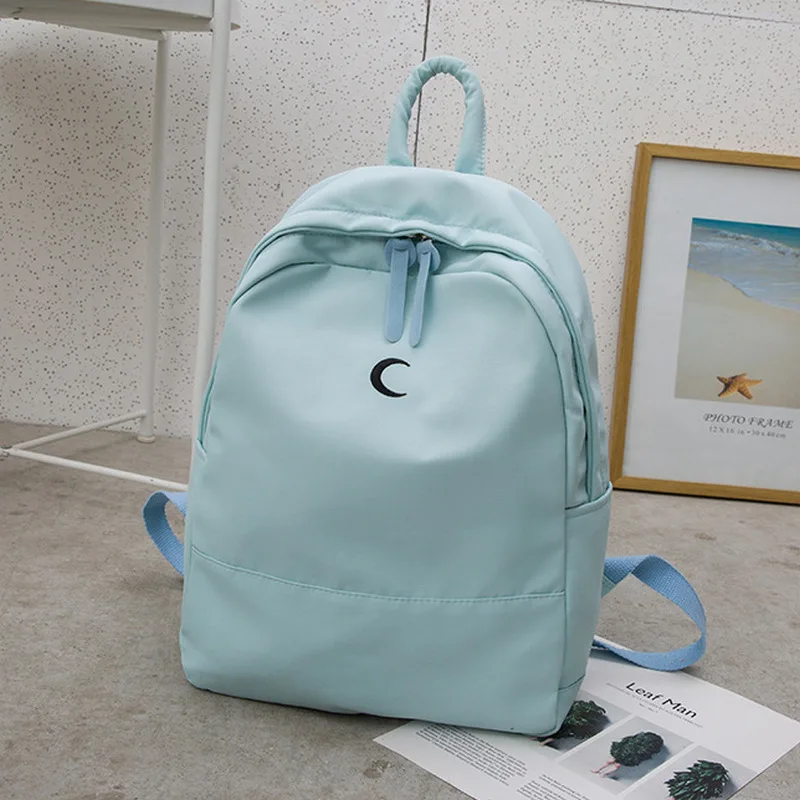 

Simple Girl Backpack Bag Oxford Korean Design Preppy Style Student School Bags Women Back Pack Female for Teenager 2019 Bagpack