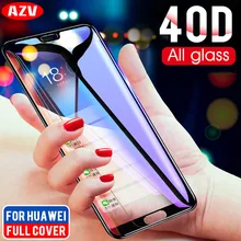 40D закаленное защитное стекло для Huawei P20 P10 P9 P8 Lite защита экрана на P20 PRO P9 P10 Plus стекло