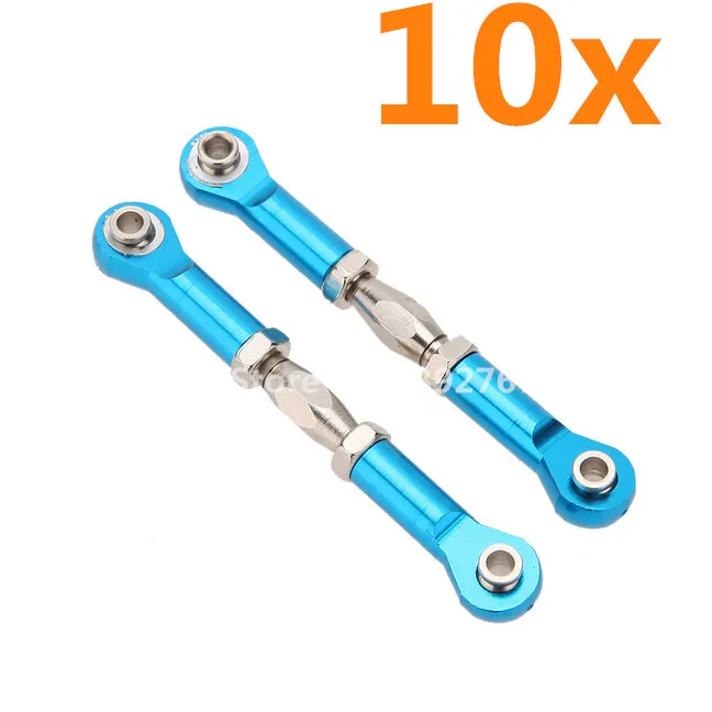 Wholesale 10pcs/Lot 166017 06048 HSP Upgrade Parts Alum.Front/rear &ampServo Link Hi Speed For 1/10 Off Road Buggy BackWash 94166 | Игрушки и