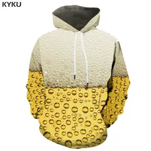 3d Hoodies Beer Hoodie Men Bubble Hooded Casual Harajuku 3d Printed Food Hoodie Print Sweatshirt Printed Long Sleeve Funny