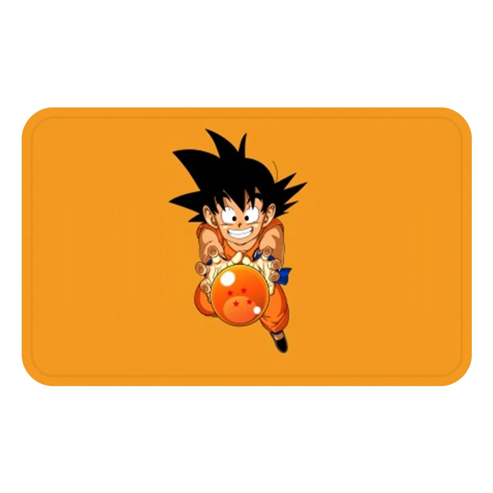 Мультфильм Dragon Ball Сон Гоку коврик для ванной кухня ковер декоративные Противоскользящие коврики комната автомобиль пол бар ковры домашний декор для дверей подарок