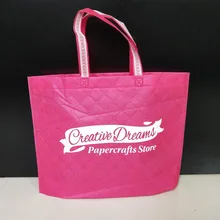 1000 шт/партия дизайн ЭКО многоразовый тканевый плед нетканые тканые сумки для покупок продуктовая упаковка перерабатываемая пользовательская сумка