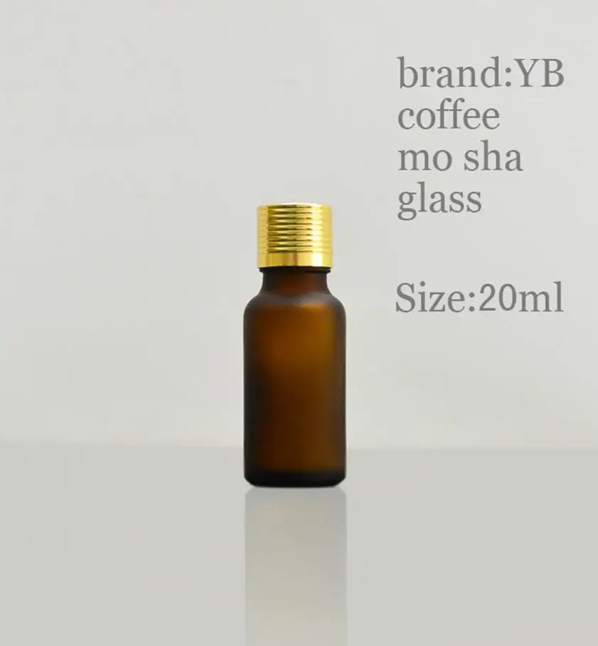 Download wholesale high quality 20ml glass bottle,20 ml glass thread Brown frosted bottle wholesale ,3 ...
