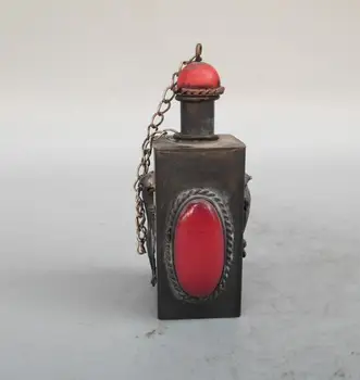 

Chinese antique Pure copper Snuff bottles