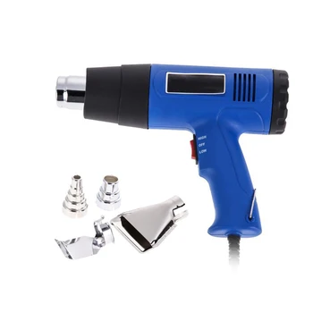 

Adjustable Temperature Heat Tool Temperature Heat Blowers US Plug 1500W Dual 4 Nozzles Power Tool 300-500 for car paint