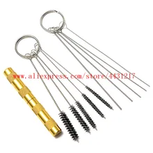 Hot Sale Best Price 11pcs/Set Airbrush Spray Nozzle Cleaning Repair Tool Kit Needle& Brush Set Cleaner