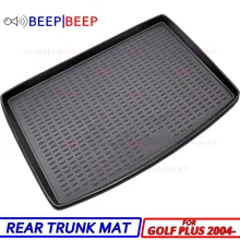 Для Volkswagen Golf Plus 2004-коврик для багажника сетка для предметов коврик лоток напольный ковер сетка для предметов задний коврик для багажа автомобильный Стайлинг