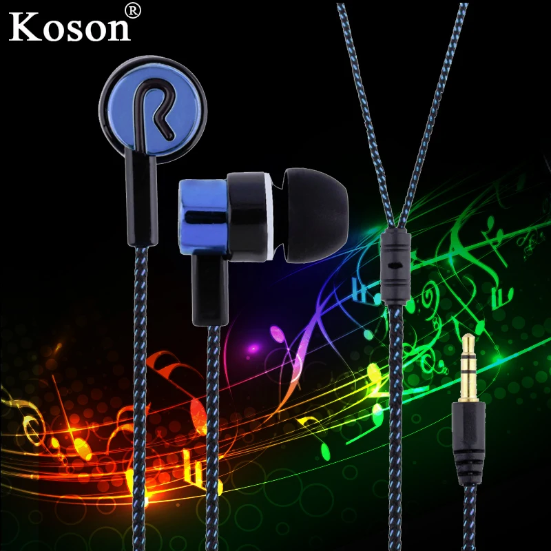 

In ear Noise Canceling Earphone Fashion Headphone Hifi Earbuds Sports Earpods Cheap Earphones for Samsung iPhone MP3 Player Gift
