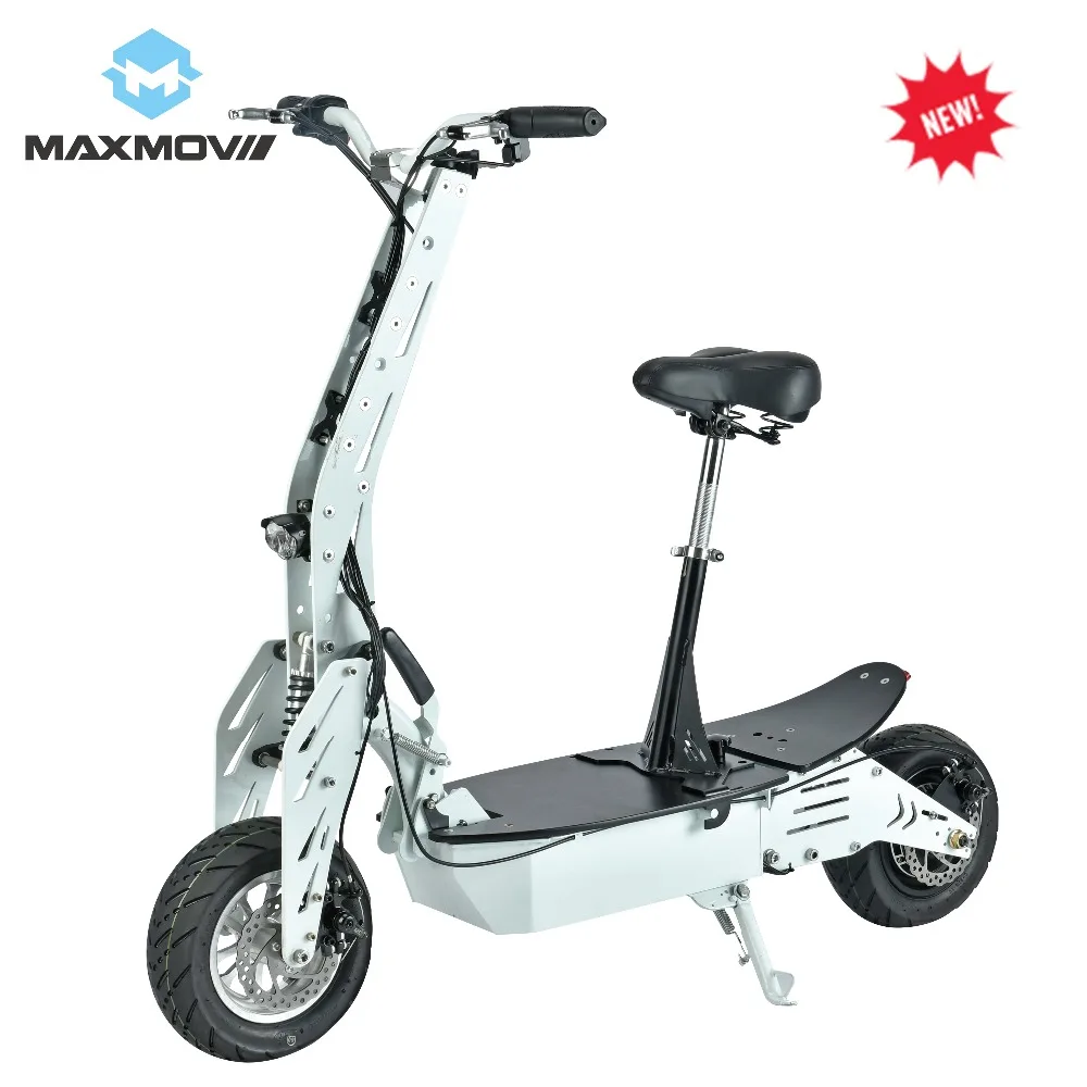 Discount 2019 Top Selling Long Drive Distance 55KM Brushless Electric Scooter 1000W 48V Hub Motor with 12 inch Two Wheels 7