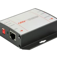 10/100 м высокий Мощность разделитель PoE с кабелем для постоянного тока, характеристики 5В/12В Выход. Совместимость с IEEE802.3at(25,5 W