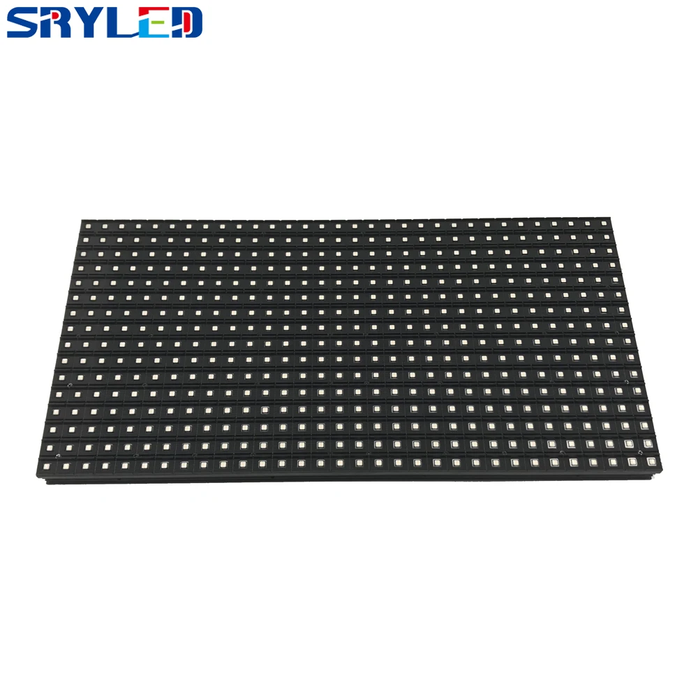 

320x160mm SMD3535 Full Color P10 Outdoor 32x16matrix 1/4scan Waterproof LED Module with Data & Power Cable