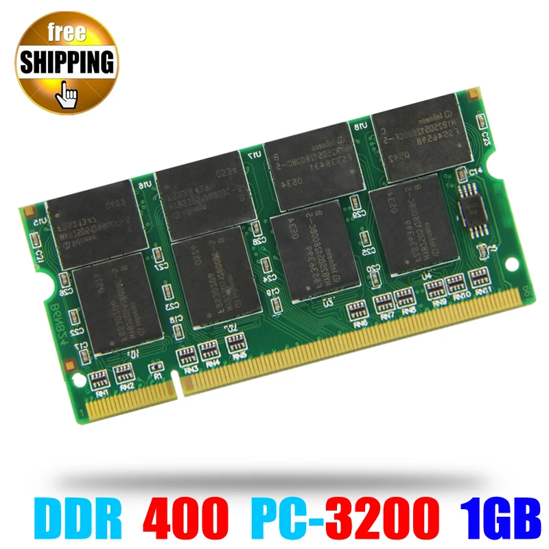 Memoria Ram ordenador SO DIMM PC3200 DDR 400 / 333 MHz 200PIN 1GB / DDR1 DDR400 PC 3200 400MHz 200 PIN para Notebook Sodimm|ddr400 pc3200|pin gemspins and needles brand - AliExpress