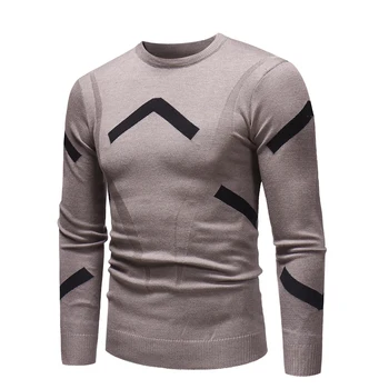 

Men Autumn Winter Sweater Pullover Men Casual Slim Fit Knitwear