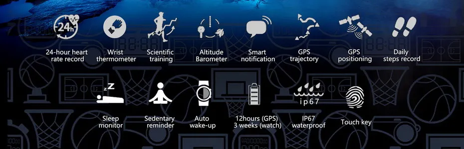 DTNO.1 F5 GPS Smart watch (2)