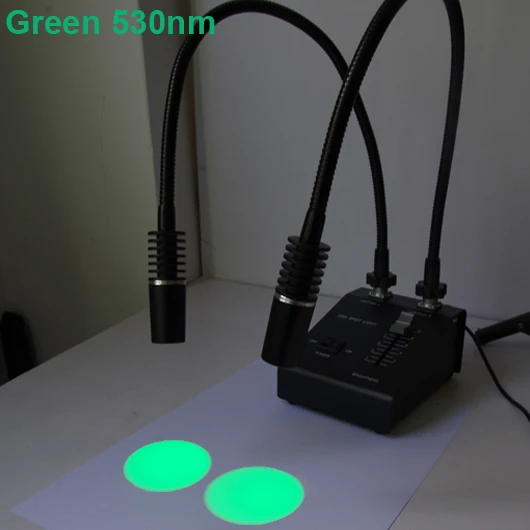 Белый зеленый синий УФ светодиодный двойной иллюминатор Goosene Light Источник лампы