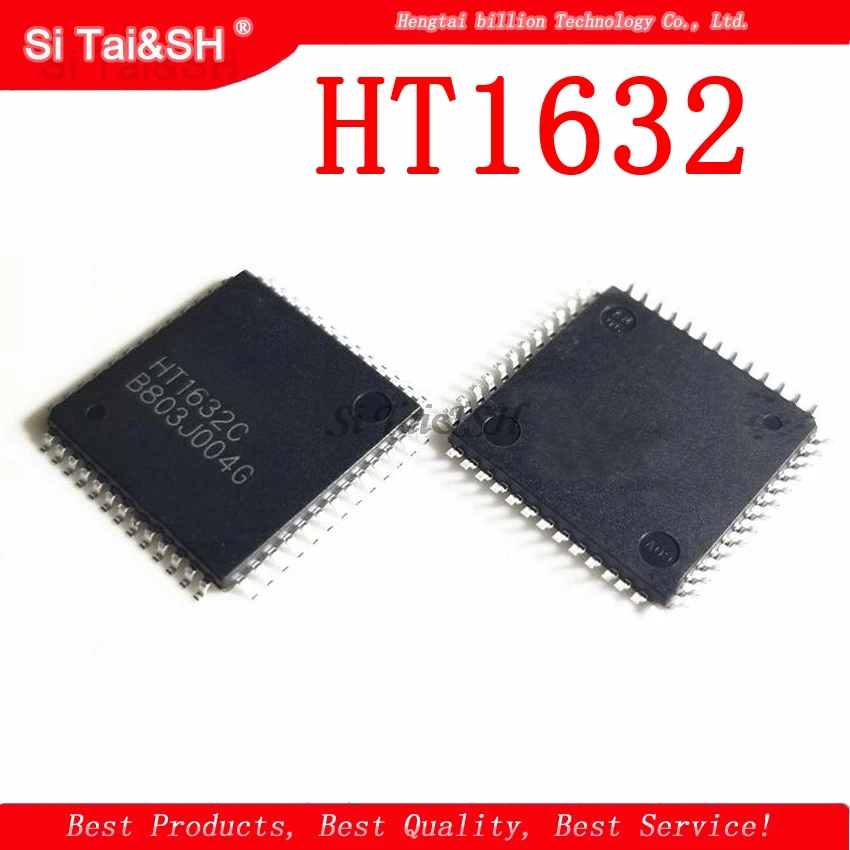 10PCS HT1632 HT1632C QFP52 HOLTEK Driver Chip of LED Dot Matrix Unit Board