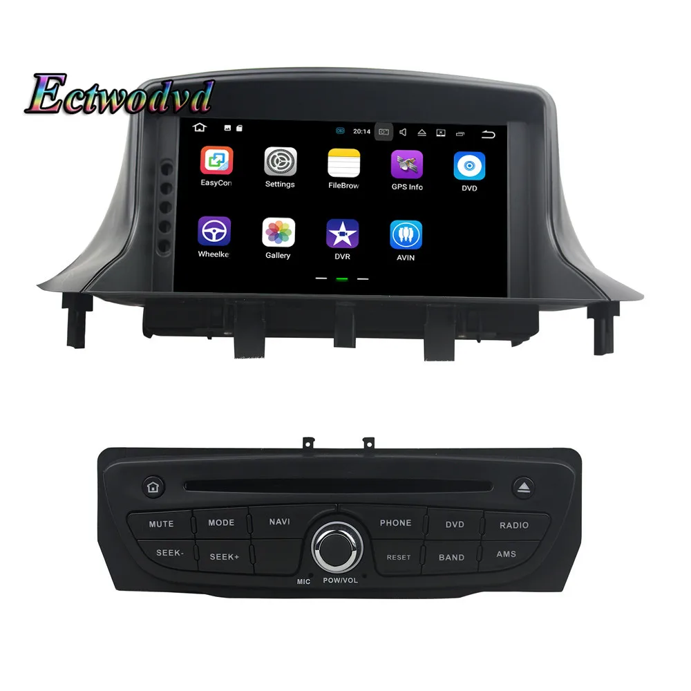 Discount Ectwodvd Octa Core 4G Android 8.0/Quad Core Android 8.1 Car Multimedia DVD Player For Renault Megane III Fluence 2009-2016 14