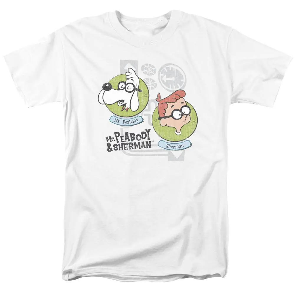Мужская классическая Футболка Mr. Peabody u0026 Sherman Gadgets | одежда