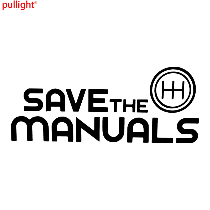 Save The Manuals Shift 5-6 Speed Drift Car Truck Window Vinyl Sticker Decal image 2