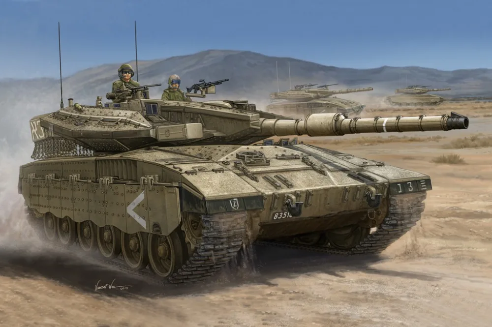 Модель от Hobby Boss 82441 1/35 IDF Merkava Mk. IIID комплект пластиковых моделей | Игрушки и хобби
