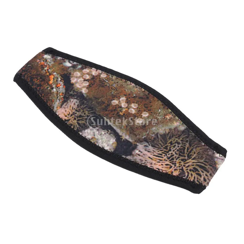 Underwater Scuba Diving Dive Snorkel Mask Neoprene Padded Strap Hair Cover Wrap Band Protector Water Sports Accessories