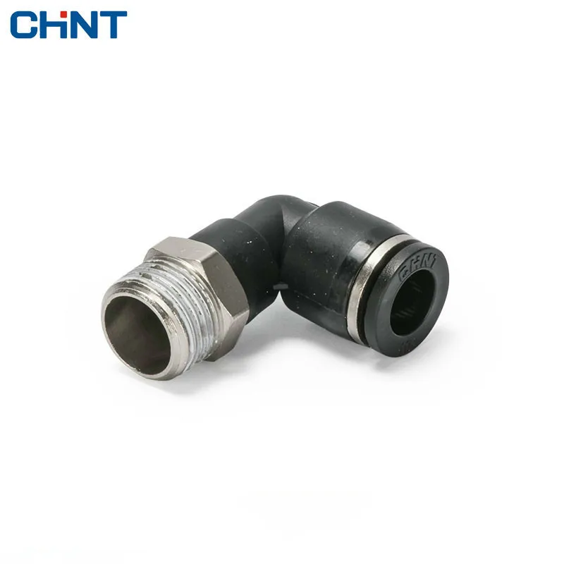 

CHINT Pneumatic Fast Joint 90 Degree L Type Right Angle Elbow Copper Hose Trachea Fast Insert