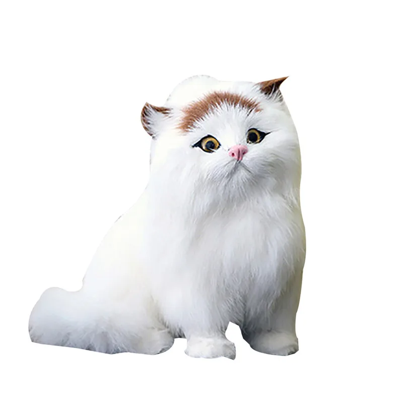 Игрушечный реквизит для фотосъемки с имитацией толстого кота ручной работы Домашний декор для автомобиля подарок - Цвет: 1