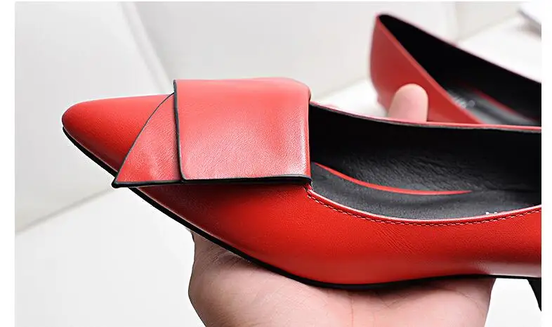 18 Leather Flat Shoes pointed toe With low Woman Loafers Cowhide Spring Casual Shoes Women Flats Women Shoes B222 5 18 Leather Flat Shoes pointed toe With low Woman Loafers Cowhide Spring Casual Shoes Women Flats Women Shoes B222 5