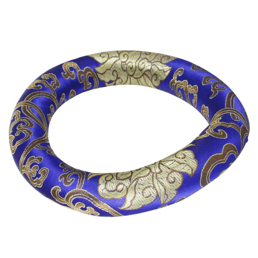 2 Pieces Buddhism Tibetan Singing Bowl Cushion 7 Inch for Playing Singing Bowl Bells & Chimes