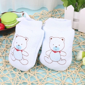 

Baby Anti Scratching Gloves baby Mittens Glove Organic Cotton Lovely Baby Infant Boys Girls Mittens Soft Newborn Gloves Gifts