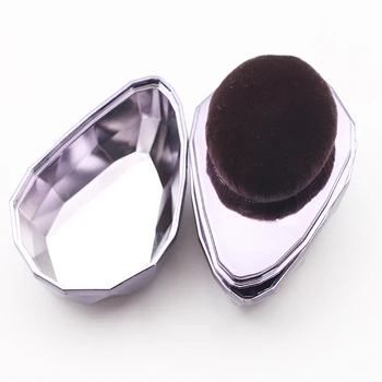

New Arrival Delicate Diamond Shape Dense Soft Bristles Foundation Buffing Makeup Brushes