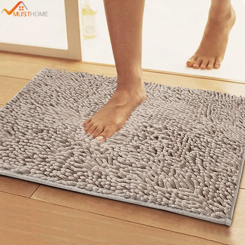 

MustHome 40cmx60cm Non Slip Bath Mat Door Mat Bathroom