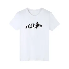 Funny Evolution White Woman Cotton TShirt Short Sleeve and New Cartoon T-shirt Women in 4xl 3xl xxs Brand Woman Cotton Tees