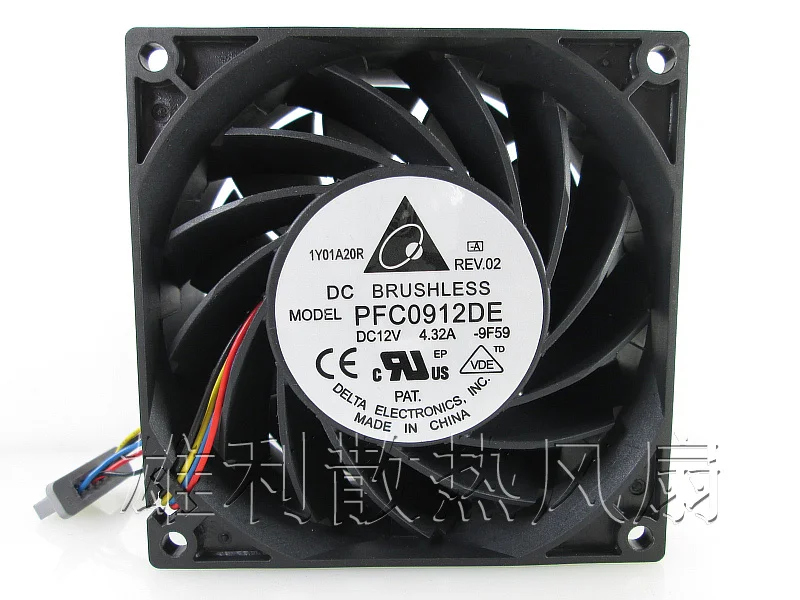 Pfc0912de 12 v 4.32 9 cmfan. 584562 - 001.591208 -- 584.562 |