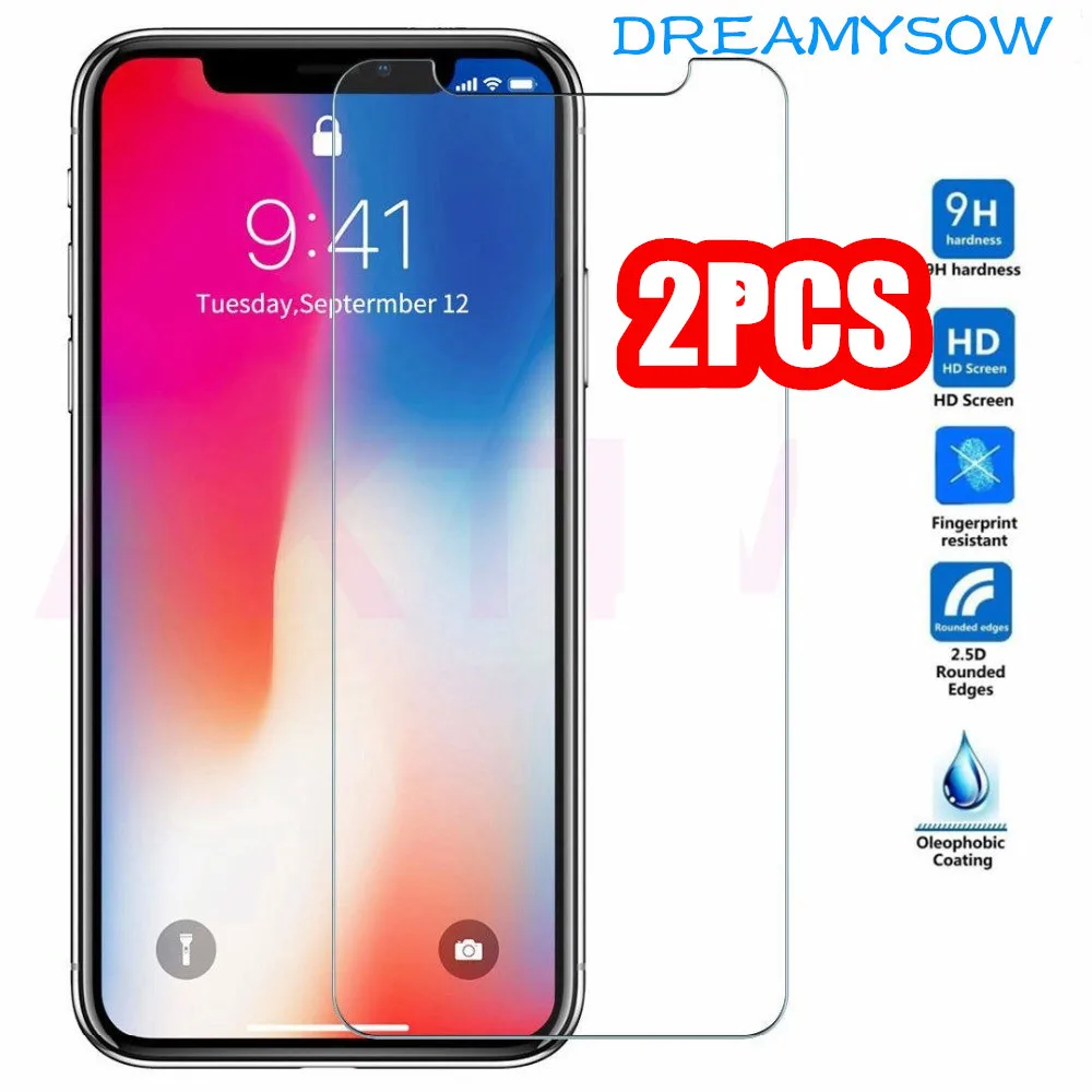 

9H 0.26mm Explosion-Proof Tempered Glass Film For iPhone XR XS max X Ten 10 8 Plus 7 6 6S Plus 5 5S SE 5C 4 4S Screen Protector