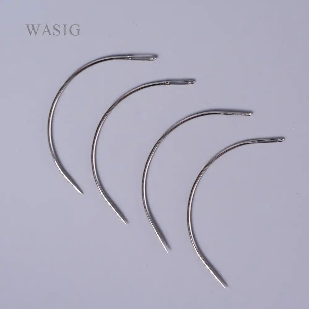 12pcs C Style Hair Weave 6 Cm Needle For Brazilian Hair Weft