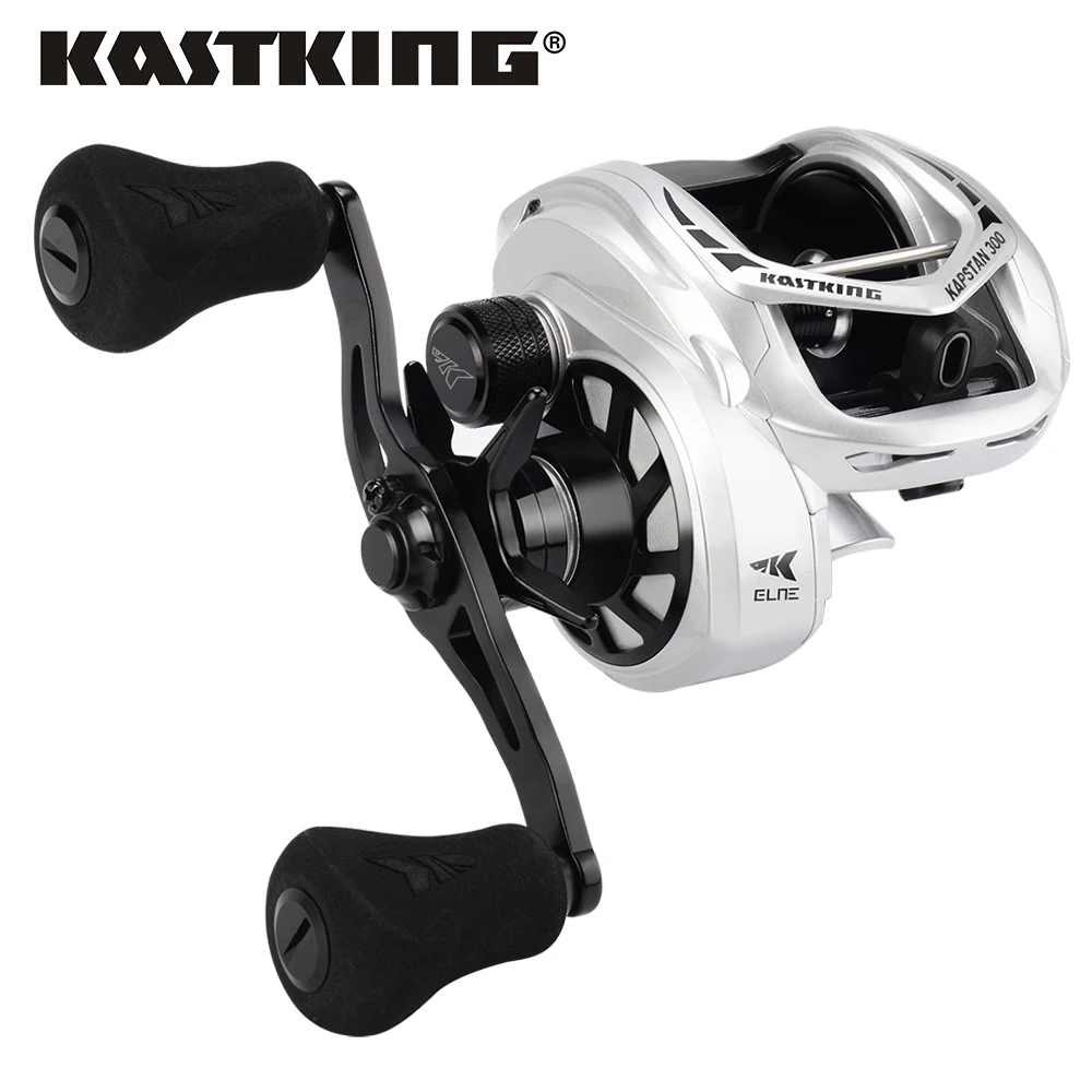 

KastKing Kapstan Baitcasting Fishing Reel 15.9kg Drag 5.4:1 Gear Ratio 306g Graphite Frame Freshwater And Saltwater Fishing Coil
