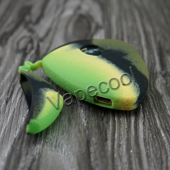 

5pcs Smok Rolo Badge Anti-Slip Protective Silicone Case Skin Shield and Rubber Cover wrap for Vape Smoktech rolo badge Mod Box