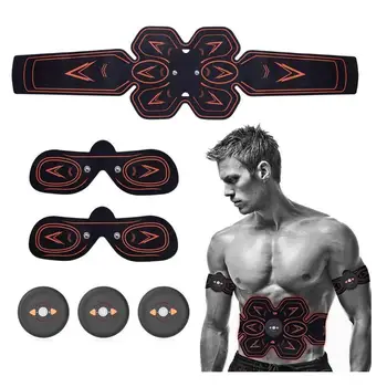 

Muscle Stimulator Abdominal Musculaire Electrostimulation Electro Stimulateur ABS EMS Home Gym Belly Arm Leg Massage USB Charged