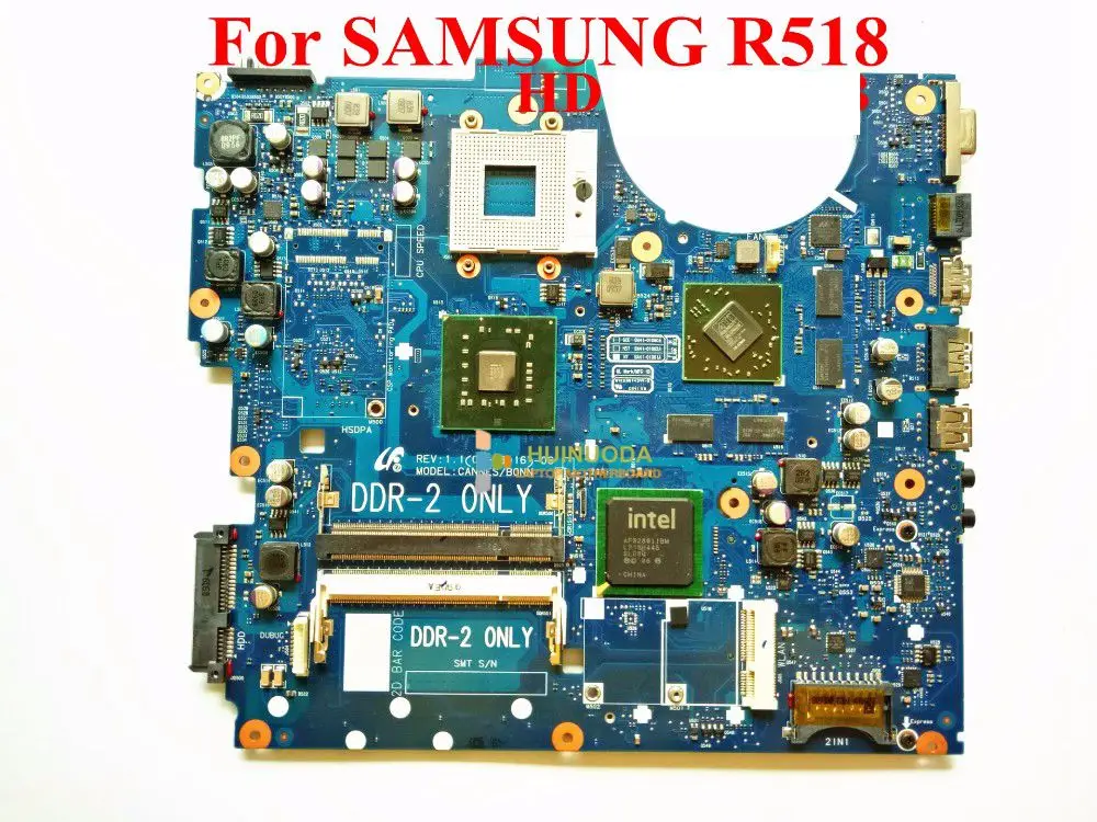 For SAMSUNG R518 Laptop Motherboard DDR2 Mainboard