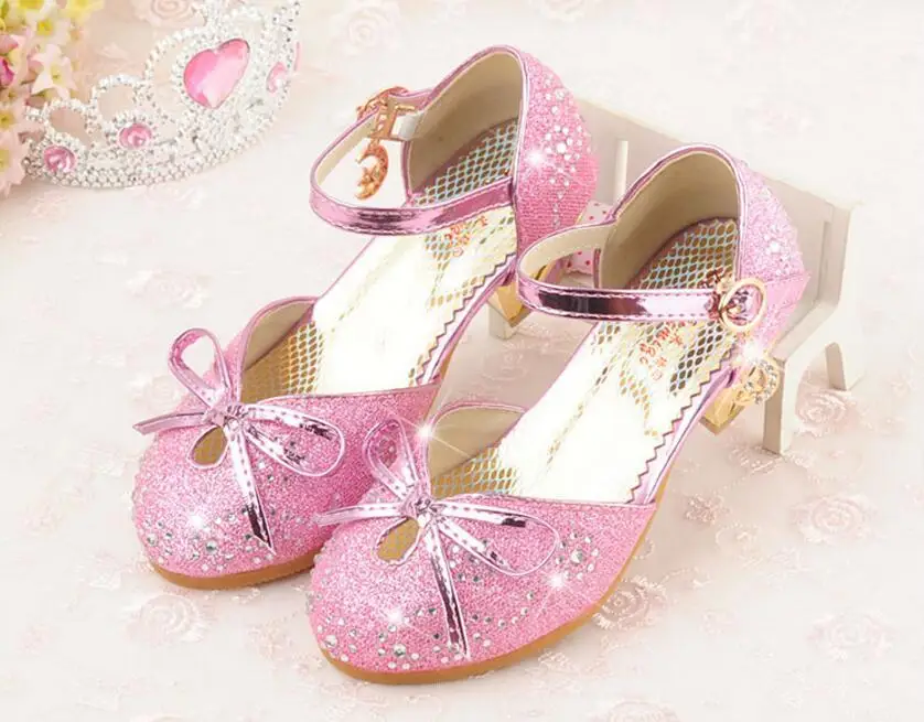 Children's high-heeled sandals-18
