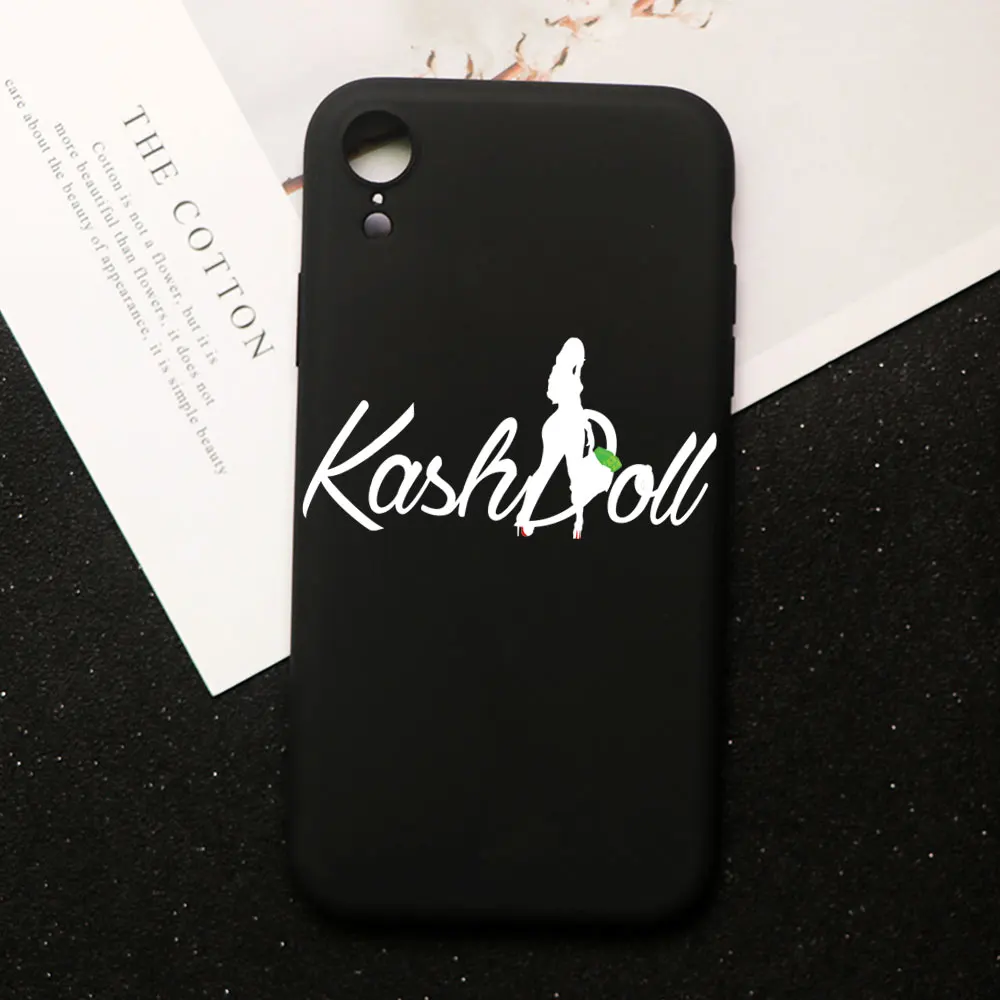 Забавный чехол для телефона kash doll Black Girl для iPhone 7, 6s, 8 Plus, 5S, SE, X, XR, XS, MAX, TPU чехол для samsung A50, S8, S9, S10